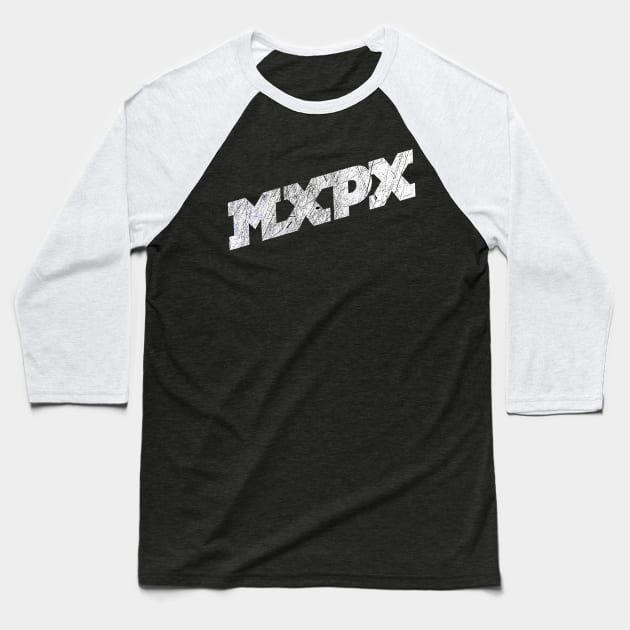 Mxpx vintage Baseball T-Shirt by skull yellow